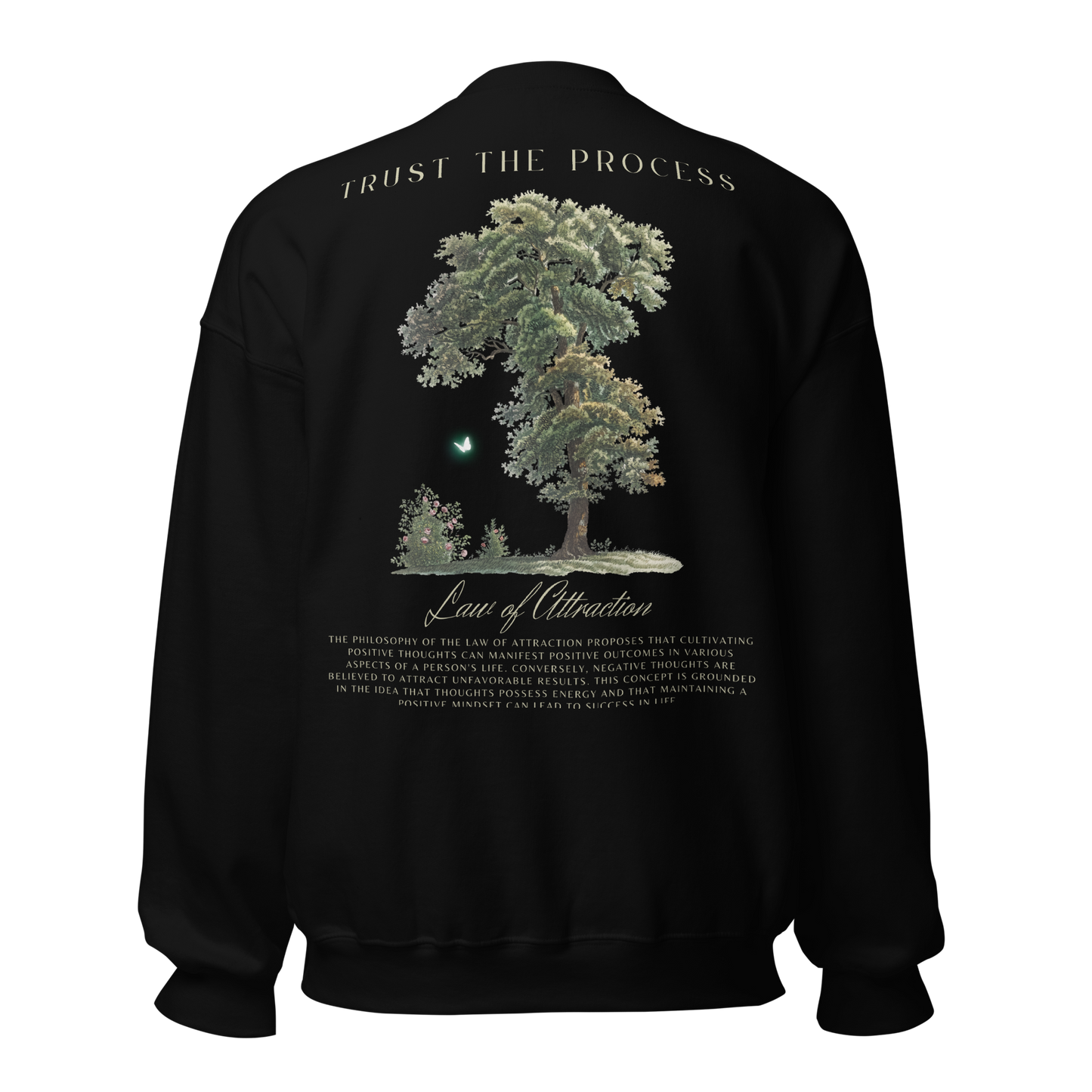 BUTTERFLY CREW NECK