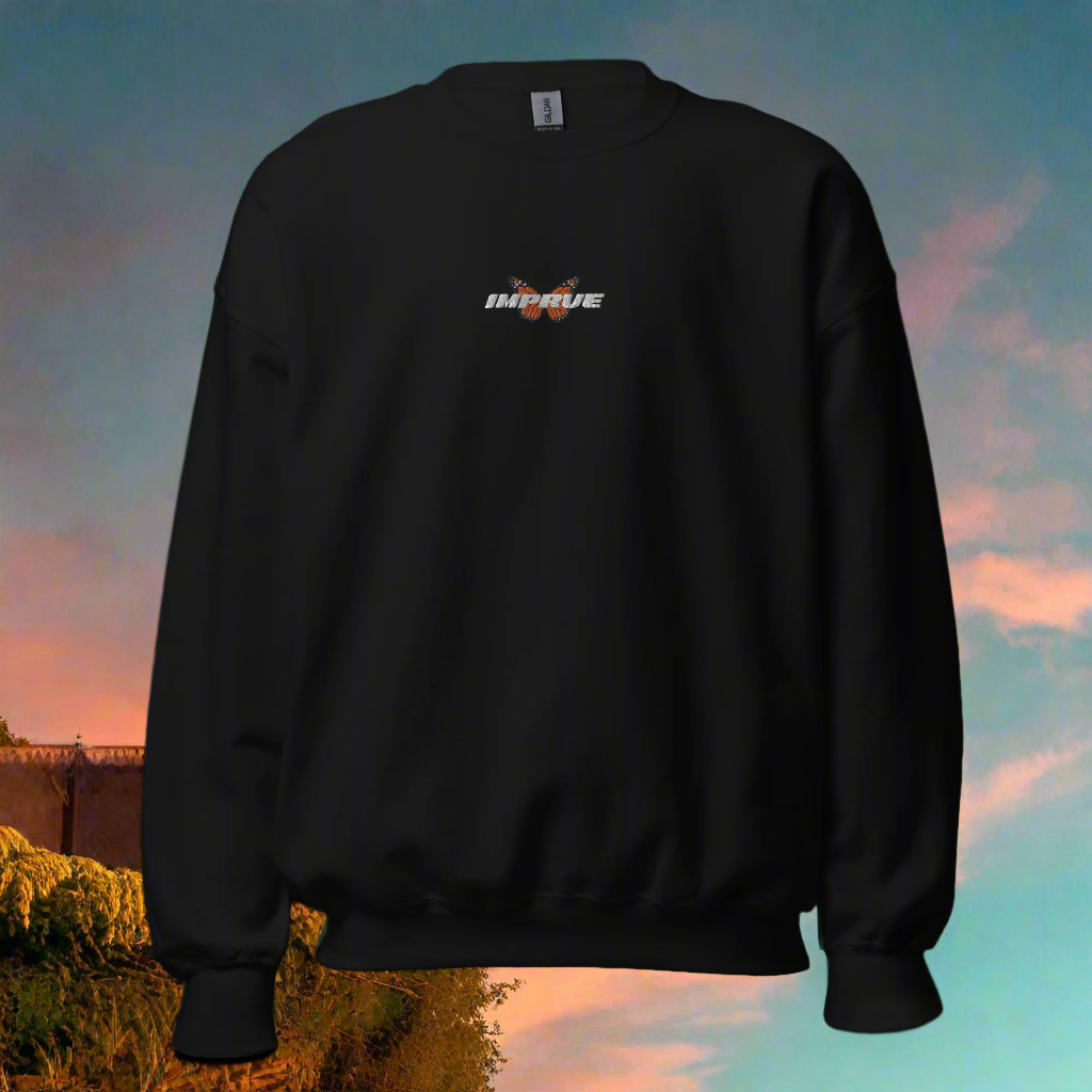 BUTTERFLY CREW NECK
