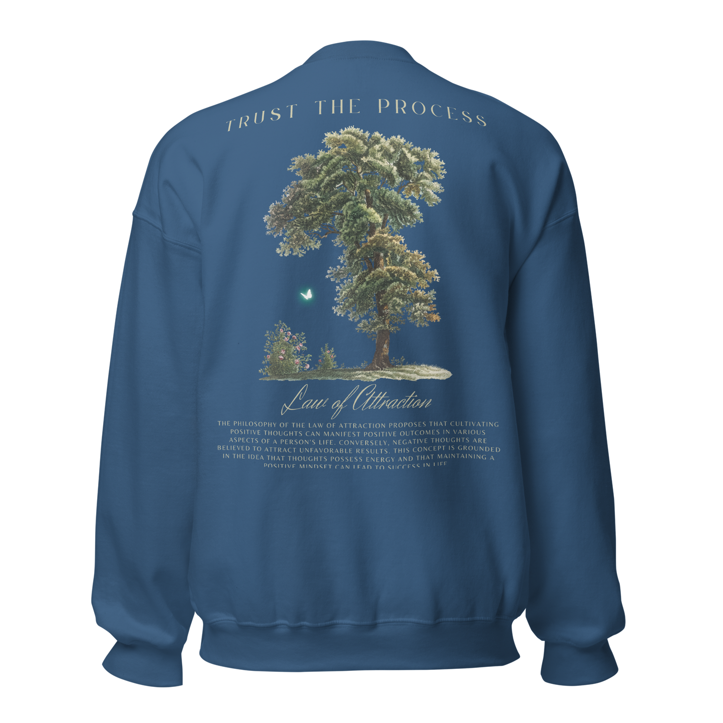 BUTTERFLY CREW NECK