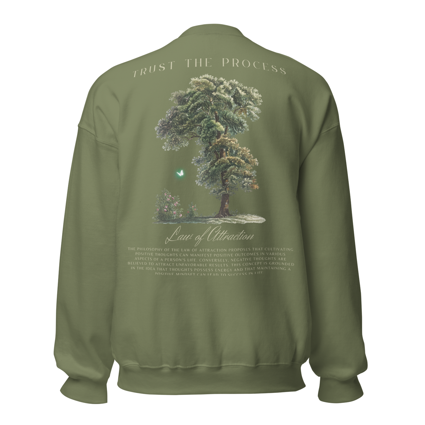 BUTTERFLY CREW NECK