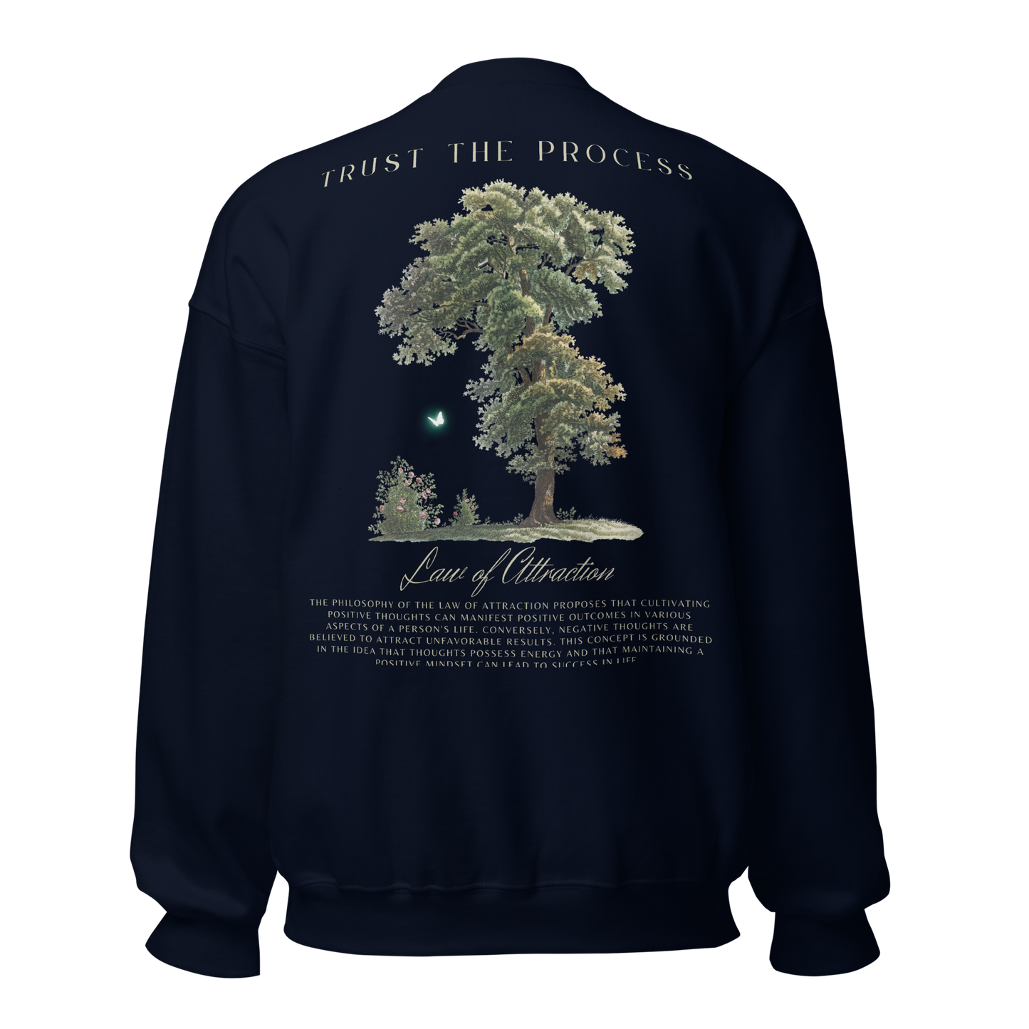 BUTTERFLY CREW NECK