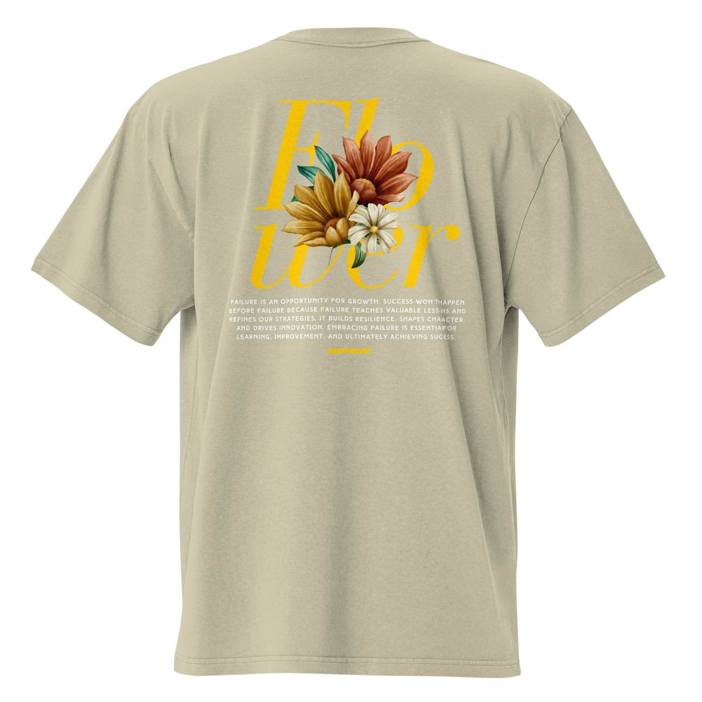 OVERSIZED SUNFLOWER TEE